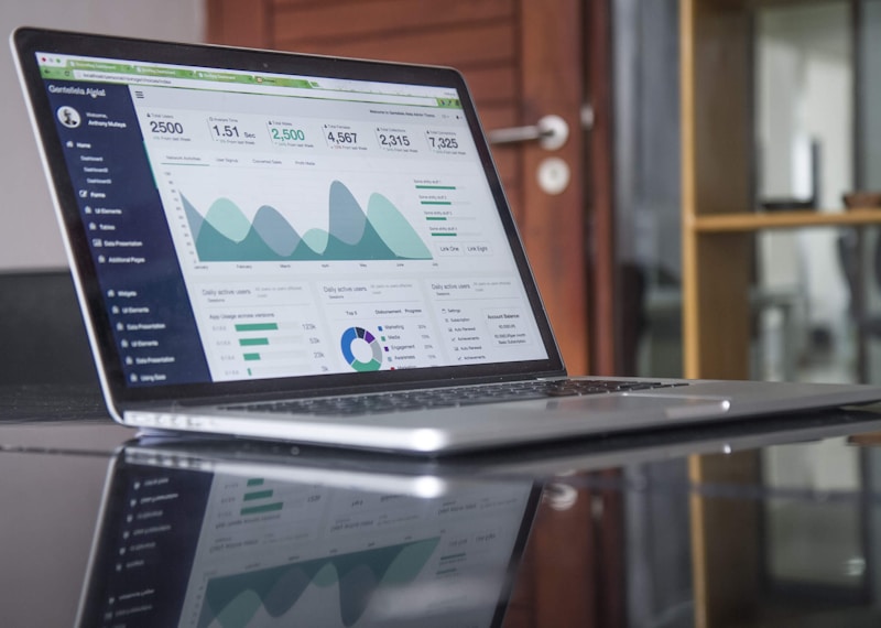 Analytics dashboard with delivery reports